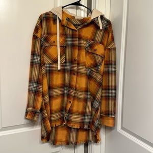 Altar’d State hooded flannel